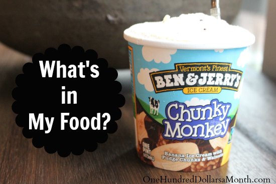 What’s In My Food? – Commercially Made Ice Cream