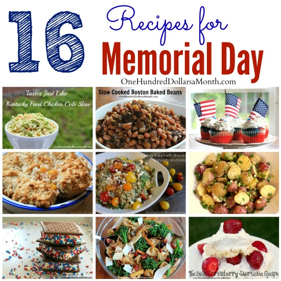16 Recipes for Memorial Day