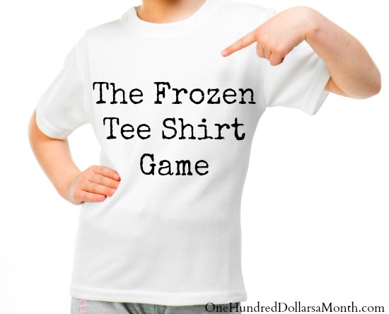 Frozen Tee Shirt Game – Fun Summer Activities for Teens