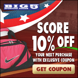 Printable Coupons, Big 5, Layering Tees, Potting Soil Recipe, Asics Running Shoes, Memory Cards and More