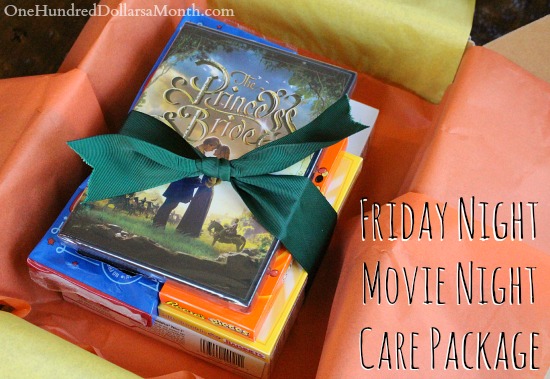 Care Packages for College Students – Friday Night Movie Night