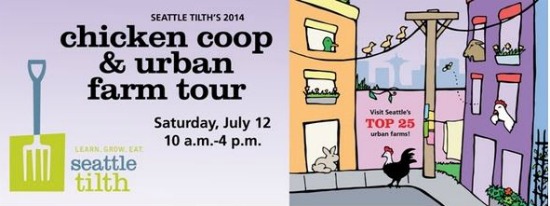 Seattle Chicken Coop and Urban Farm Tour 2014