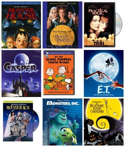 Friday Night at the Movies – Top 10 {Kid Friendly} Halloween Movies