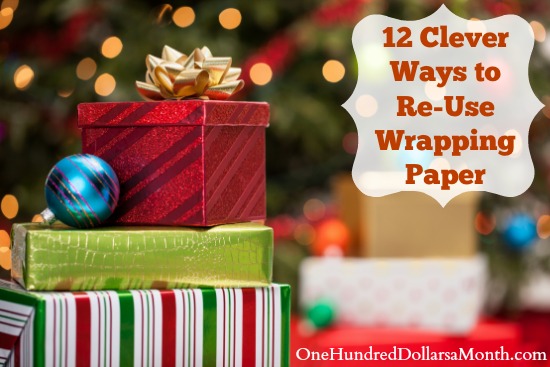 12 Clever Ways to Re-Use Wrapping Paper