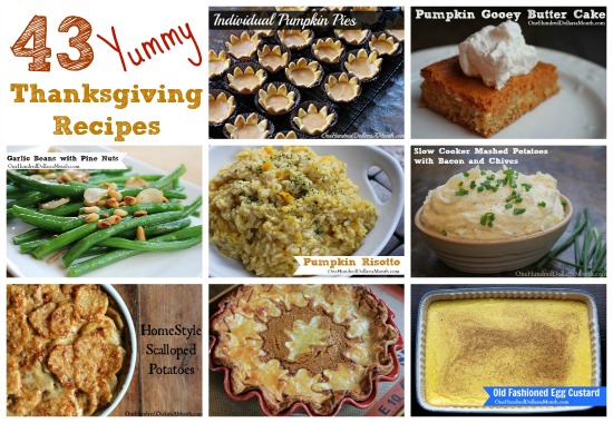 43 Recipes for Your Thanksgiving Feast