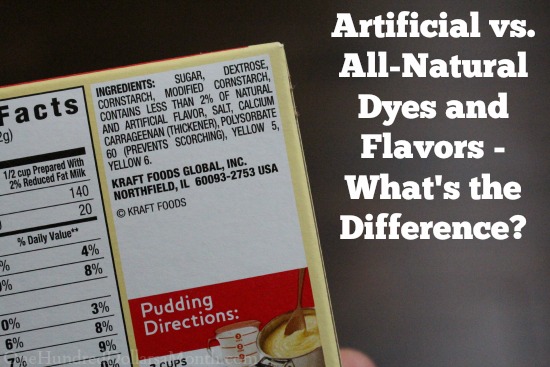 Artificial vs. All-Natural Dyes and Flavors – What’s the Difference?