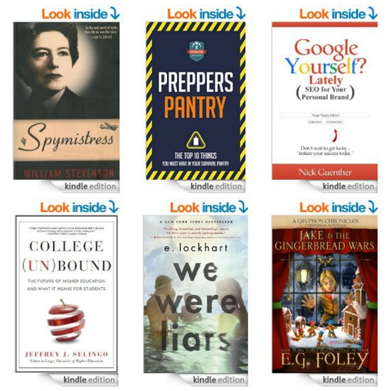 Free Kindle Books, $49 Kindle, Starbucks, LAMO Boots, LapDesks, Razor Scooters, Recipes and More