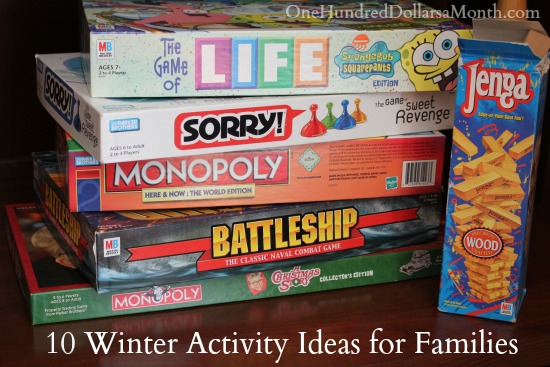 10 Winter Activity Ideas for Families