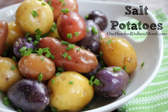 Salt Potatoes Recipe