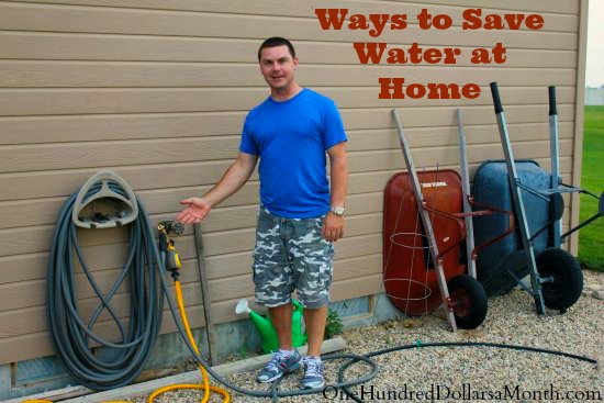 Ways to Save Water at Home