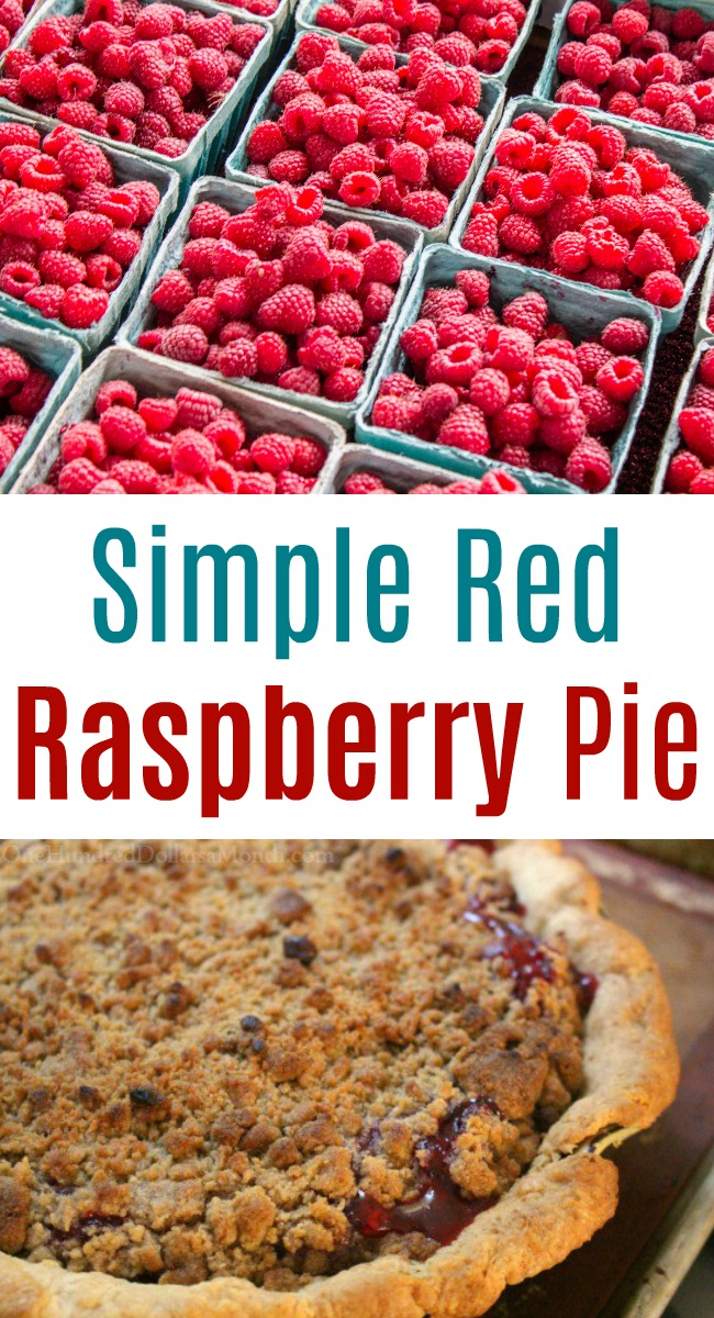 Simple Red Raspberry Pie