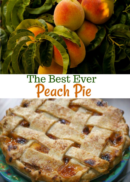 The Best Ever Peach Pie
