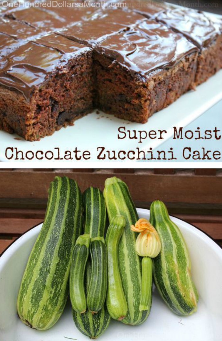 Super Moist Chocolate Zucchini Cake