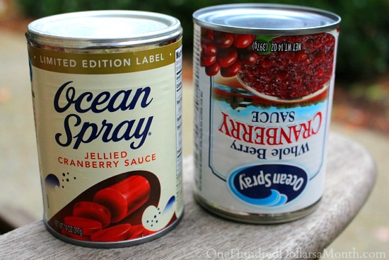 Why Cranberry Sauce Cans Are Upside Down