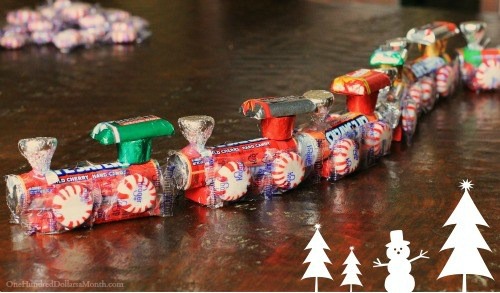 How To Make A Candy Train – Easy Kids Christmas Crafts