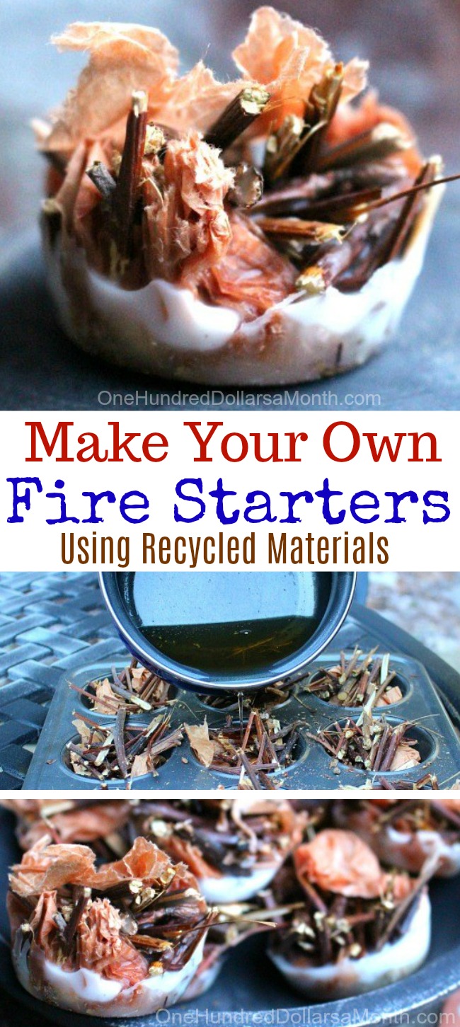 Make Your Own Fire Starters for Free