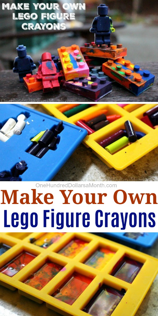 DIY Gift Idea – Lego Figure Crayons