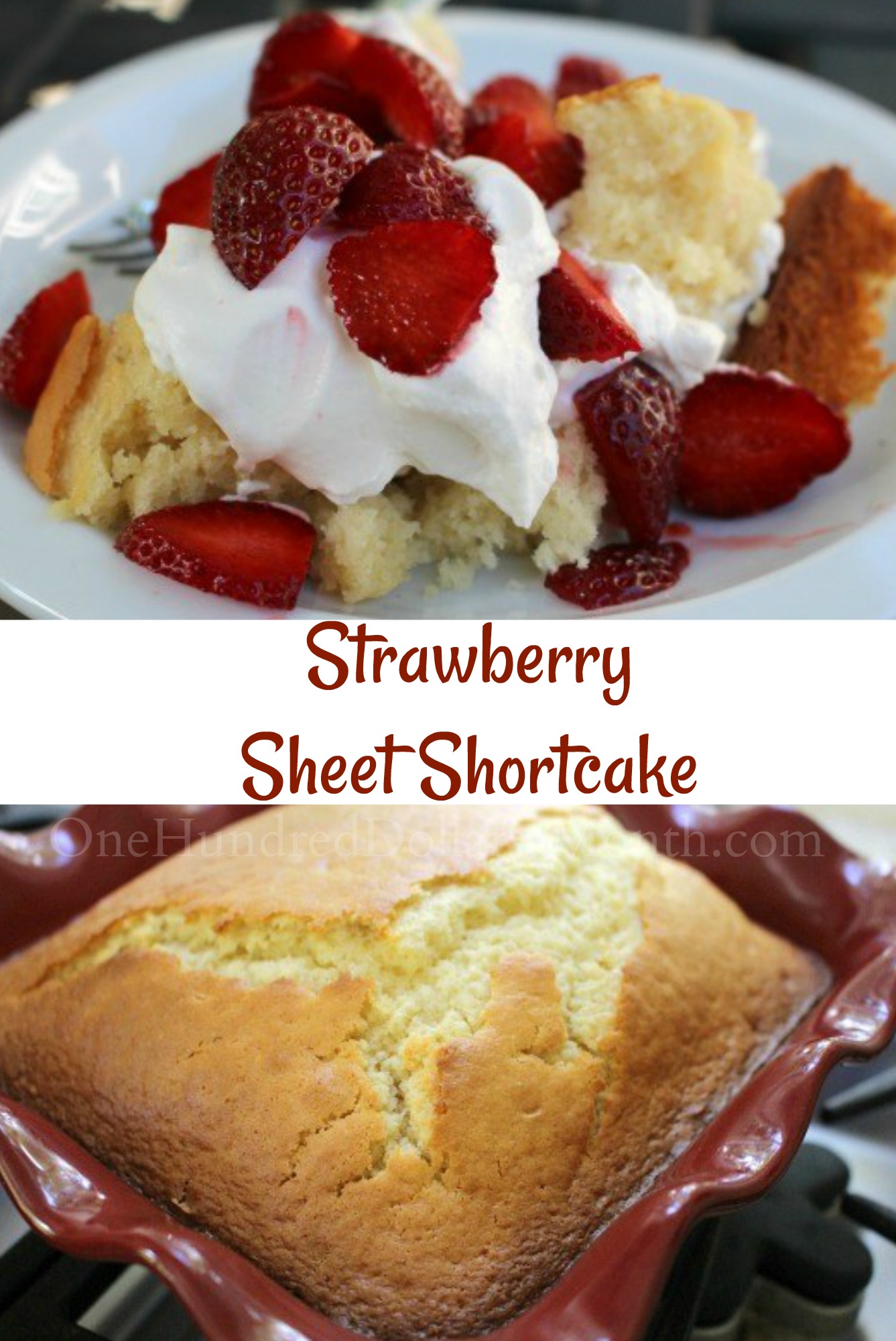 Strawberry Sheet Shortcake