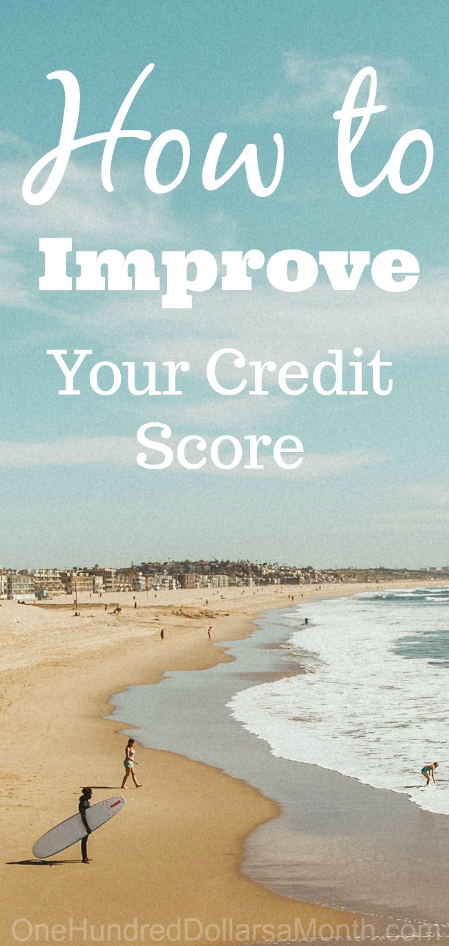 52 Ways to Save $100 a Month | Improve Your Credit Score {Week 25 of 52}