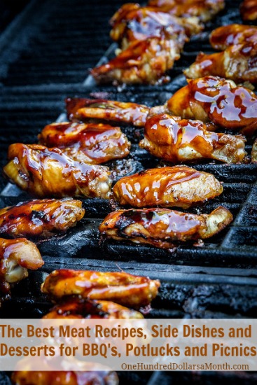 The Best Meat Recipes, Side Dishes and Desserts for BBQ's, Potlucks and ...