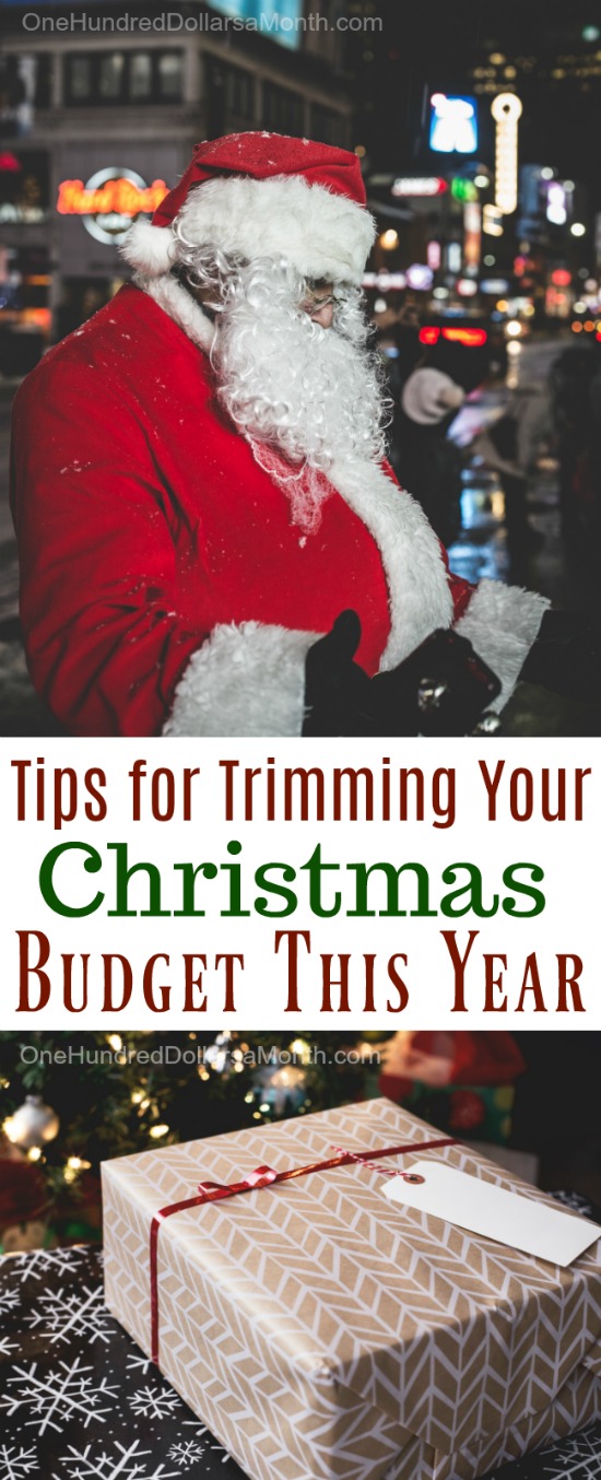 Tips for Trimming Your Christmas Budget This Year
