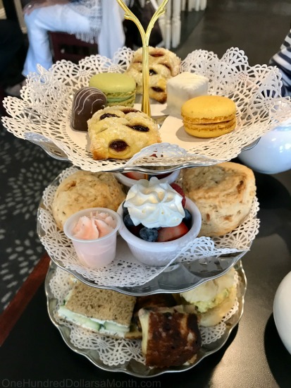 Tea Service at The Grey House Café in Port Orchard, Washington