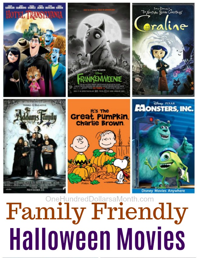 Friday Night at the Movies – Family Friendly Halloween Movies