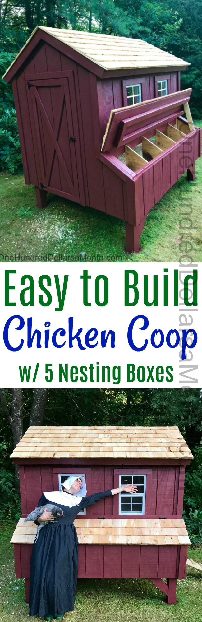 The HH Builds a Chicken Coop for Lucy’s Babies